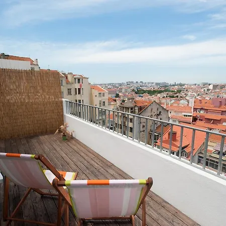 Shortstayflat Lisbon Terrace - Graca Lisboa